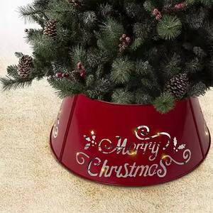 Metal Iron <b>Christmas</b> Decoration <b>Tree</b> Collar Festival Home Garden Decoration <b>Tree</b> Collar - Product Image 4