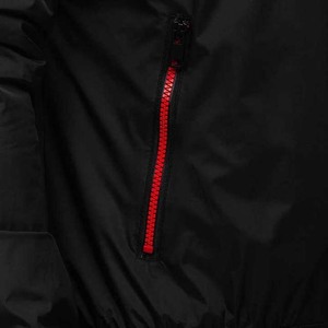 Chaqueta de bombardero de invierno para hombre profesional, ropa deportiva Softshell de tendencia con cuello levantado fino, tela de lona con cremallera cálida completa - Product Image 6