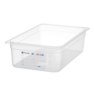 "Gastronorm <b>Container</b> 1/1 21L Transparent 530x325x(H)150mm HENDI GN 1/1 Food <b>Storage</b> <b>Container</b>" - Product Image 1