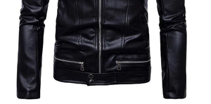 Chaqueta de Cuero para Hombre, Transpirable, Abrigada para Invierno, Estilo Casual, a Precio Razonable - Product Image 5