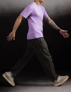 Camisetas de Hombre Unisex al por Mayor con Logotipo Personalizado de Tu Marca, 100% Algodón, Tejido de Punto, Impresión Serigráfica, Estilo Casual Hip Hop con Estampado - Product Image 5