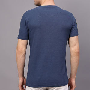 Top vêtements fabrication hommes t-shirt à manches courtes vêtements d'été en gros meilleure vente décontracté blanc couleur unie O cou hommes t-shirt - Product Image 5