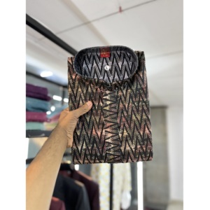 Conjunto de pijama de rayón de algodón Lakhnavi Indian Kurta para hombre, máquina pesada, bordado Shifli, trabajo en relieve - Product Image 1