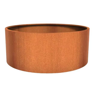 Maceta de Jardín Cuadrada de Metal Gigante Ecológica Personalizada, Maceta de Acero Corten para Exteriores, Flores Artificiales para Uso Doméstico - Product Image 2