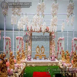 Cadre en métal design pour décorations de mariage Cadre de qualité supérieure pour une décoration d'événement élégante - Product Image 4