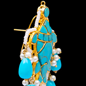 ต่างหูห่วงชุบทองใหม่สำหรับผู้หญิง ปรับขนาดและสีได้ เครื่องประดับคุณภาพสูงระดับหรูหรา-ของขวัญที่สมบูรณ์แบบสำหรับวันครบรอบ - Product Image 6