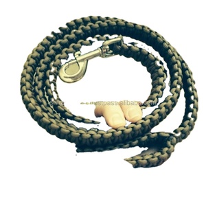 สายจูงสุนัขถักมือคุณภาพสูงจากเชือกฝ้ายมาคราเม่ - Product Image 1