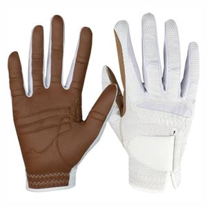 Gant de Golf coloré en cuir confortable antidérapant en peau de mouton pour la main gauche en gros personnalisé nouveau Design 2025 gants de Golf pour hommes - Product Image 6