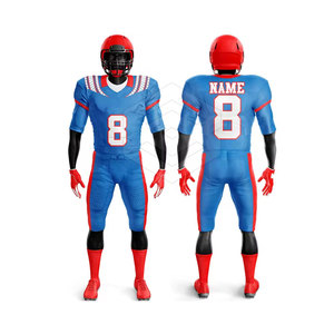2025 uniforme de football américain pas cher uniforme de football américain vêtements de sport ensemble d'uniformes de football américain - Product Image 1