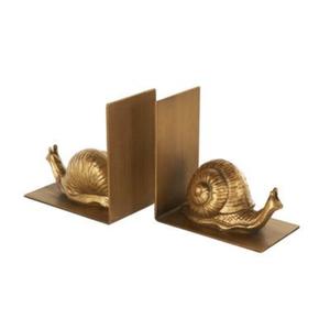 Sujetalibros de metal de calidad superior de tendencia con diseño contemporáneo que mejora la decoración de su oficina en casa o estudio - Product Image 2
