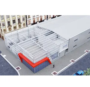 NEW DESIGN easy build light prefabricated steel warehouse