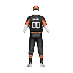 ชุดยูนิฟอร์มเบสบอลแบบสั่งทำคุณภาพดีเยี่ยม ระบายอากาศได้ดี ออกแบบลายพิมพ์ดิจิทัล สำหรับผู้ใหญ่ แบบติดกระดุม ชุดยูนิฟอร์มซอฟต์บอล - Product Image 2