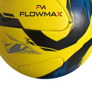 Ballons de football Flowmax en cuir PVC taille 5 personnalisée équipement de football Fotboll - Product Image 5