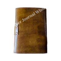 Carnet de notes de charbon de bois fait main avec symbole de la croix de Jésus-Christ Carnet de notes à couverture rigide en cuir véritable gaufré avec serrure en C en laiton antique