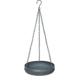 Mangeoire à oiseaux sauvages en fer décorative pour jardin extérieur, design moderne, avec éclairage, pour attirer les oiseaux - Product Image 1