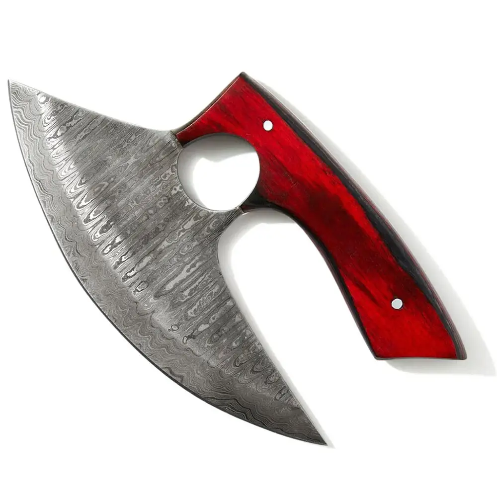 2023 מוצרים חדשים אולו סכין הטוב ביותר למכירה אולו סכין/בעבודת יד דמשק פלדה אולו סכין/פיצה באיכות גבוהה גרזן