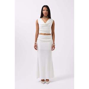 Falda Maxi con Detalle de Cintura Katlama - Sari - Sari - Product Image 3