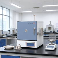 Four à moufle rapide de haute précision pour l'analyse des matières volatiles de la cendre de charbon 1000°C PID Écran tactile pour les tests en laboratoire sur le charbon, le coke et la biomasse