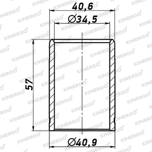 Cubo de Impulsor HBFD16 para Ford 5R55N/S/W; A4LD; A4LD Multi-Plate - Product Image 2