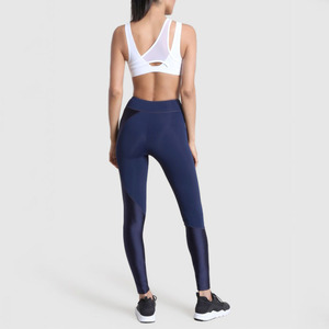 Workout Clothing Seamless Sports Bra Gym Fitness Wear Sports Bra High Quality Women Sports Bra with distressed embroidery logo - Product Image 3