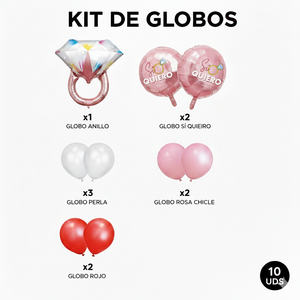 Lot de 10 décorations en forme de rose avec diamants pour bagues de fiançailles, pour bouquet de mariage et de fête prénuptiale, avec feuille métallique S Quiero Spain - Product Image 3