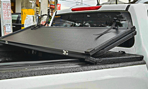 Cubierta Rígida Tri-Plegable de Aluminio para <span class=keywords><strong>Camioneta</strong></span> Toyota Hilux, Directo de Fábrica, Tres Pliegues para Tacoma Tundra, Cubierta Enrollable - Product Image 5