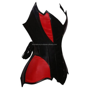 Corsets en cuir pour femmes, grande taille, vente chaude en usine, haute qualité, design personnalisé, respirant, étiquette personnalisée - Product Image 2