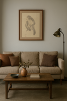 Vente en gros de peintures murales décoratives uniques de style Nihonga japonais Yukihiko Kurihara, artisanat, peintures d'animaux, travail au crayon, haute qualité
