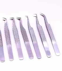 2025 volume d'isolation luxe cils Tech pince à épiler fabricant personnalisé marque privée pointe de fibre pince à épiler noire pour l'extension des cils - Product Image 4