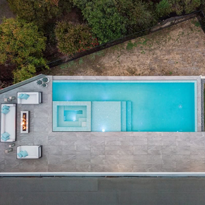 Coque de Piscine Enterrée Modulaire d'Extérieur Familiale avec Escaliers Antidérapants - Product Image 2