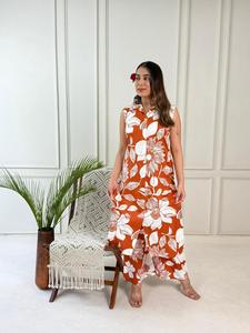 Kurti moderne en coton sans manches, tenue de créateur pour femmes, tenue de fête, de mariage et de fête, mode - Product Image 2