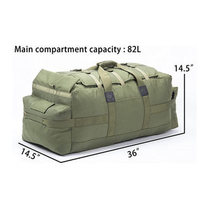 Bolsa de Hombro Táctica Convertible Impermeable y Resistente al Agua, Mochila Deportiva Casual para Senderismo con Servicio OEM - Product Image 2