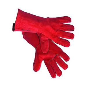 Gants de soudage en cuir extra épais, poignée antichoc pour une utilisation quotidienne en extérieur - Product Image 4