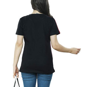 Camisetas lisas personalizadas para mujer, de alta calidad, 100% algodón, OEM - Product Image 6