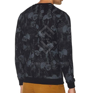 Sweat-shirt décontracté d'hiver à col rond pour homme, grande taille, tendance, en polaire respirante et écologique de haute qualité - Product Image 2