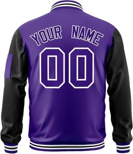 2024 Manufacturer Patchwork High Quality Chenille Embroidery Winter Leather <b>Bomber</b> <b>Men</b> <b>Varsity</b> <b>Jacket</b> For <b>Men</b> - Product Image 3