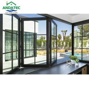 Fenestration pliable <span class=keywords><strong>de</strong></span> tendance chaude pour créer des espaces <span class=keywords><strong>de</strong></span> plan ouvert flou <span class=keywords><strong>de</strong></span> frontière système <span class=keywords><strong>de</strong></span> fenêtre pliante - Product Image 3