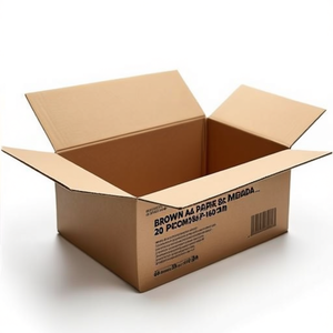 Brown A4 Paper & Media <b>Box</b> with Automatic Bottom 310x230x81-160mm 20 Pieces Per Pack - Product Image 2