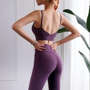 Sujetador deportivo sin costuras de alto soporte para mujer Sujetador de entrenamiento cómodo transpirable de alta calidad Precio bajo Opción de talla grande - Product Image 2
