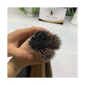 ผมมนุษย์แท้เรมี่ปลายนาโนสำหรับต่อผมแบบยุโรปผมลอนธรรมชาติแบบไม่ผ่านกระบวนการ - Product Image 1