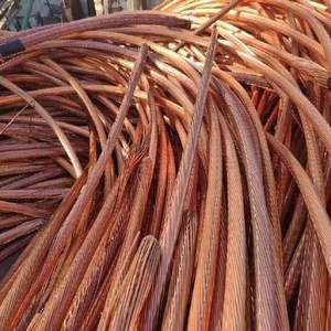 Alambre de cobre usado de alta calidad Alambre de cobre y chatarra de cable a la venta Pureza 99.9% 99.99% Chatarra de cobre - Product Image 1