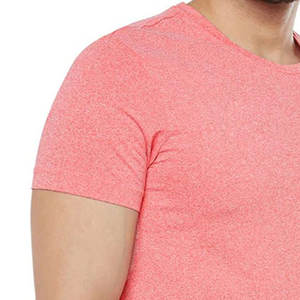 Contraste Trim última moda nuevo diseño camiseta calle desgaste personalizado impreso Logo 100% algodón camiseta para hombres - Product Image 5