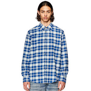 Camisa de cuadros de franela personalizada para hombre, camisa de manga larga y cuadros con botones de franela con forro polar de Sherpa térmico - Product Image 6