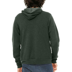 Bella personnalisé toile éponge polaire à capuche basique éponge pull à capuche-unisexe - Product Image 6