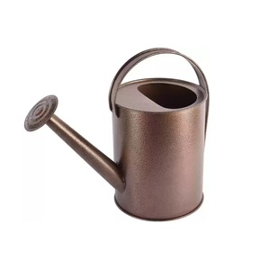 Bidon d'eau jaune en métal fait à la main forme ronde Bidon d'eau galvanisé décoratif qualité supérieure fait à la main meilleur arrosoir - Product Image 6
