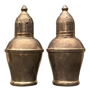 Élégant mini moulin à sel et à poivre en acier inoxydable en métal direct d'usine touche argentée belle et nouvelle conception - Product Image 4