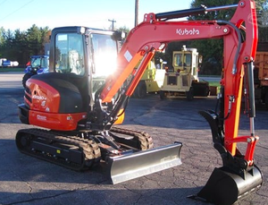 Envío gratis para Kubota KX040 4 Mini excavadora sobre orugas de alto rendimiento - Product Image 3