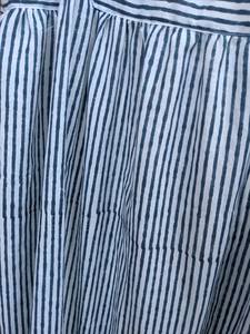 Bloque de mano Impreso Vestido de algodón indio Cuello cuadrado Túnicas Estilo casual Vestido largo Maxi Longitud 100% Algodón - Product Image 2