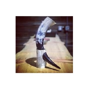 Cuerno de buey de búfalo de tamaño personalizable de alta calidad, técnica tallada de estilo Animal pulido para whisky, cerveza, beber artesanías naturales - Product Image 5