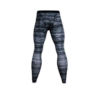 Leggings de yoga pour hommes, nouvelle collection, tendance, haute qualité, haute élasticité, motif sublimation uni, matière spandex respirante et séchage rapide - Product Image 3